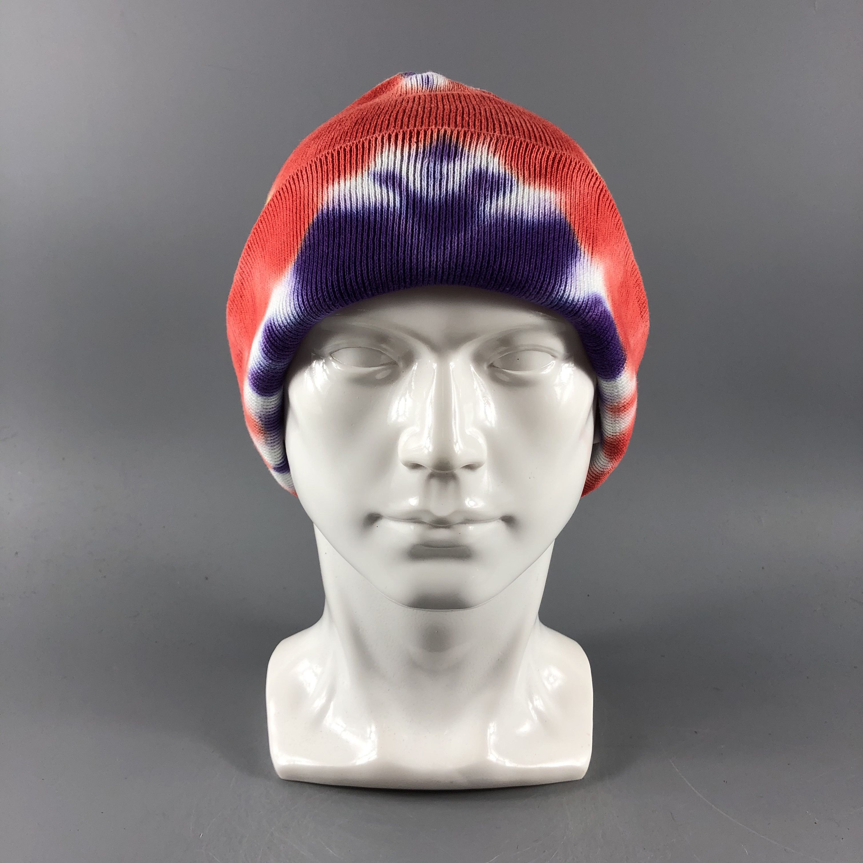 image of Neff Hats Tie Dye Beanie Knit Snow Hat Snow Cap B809, Men's