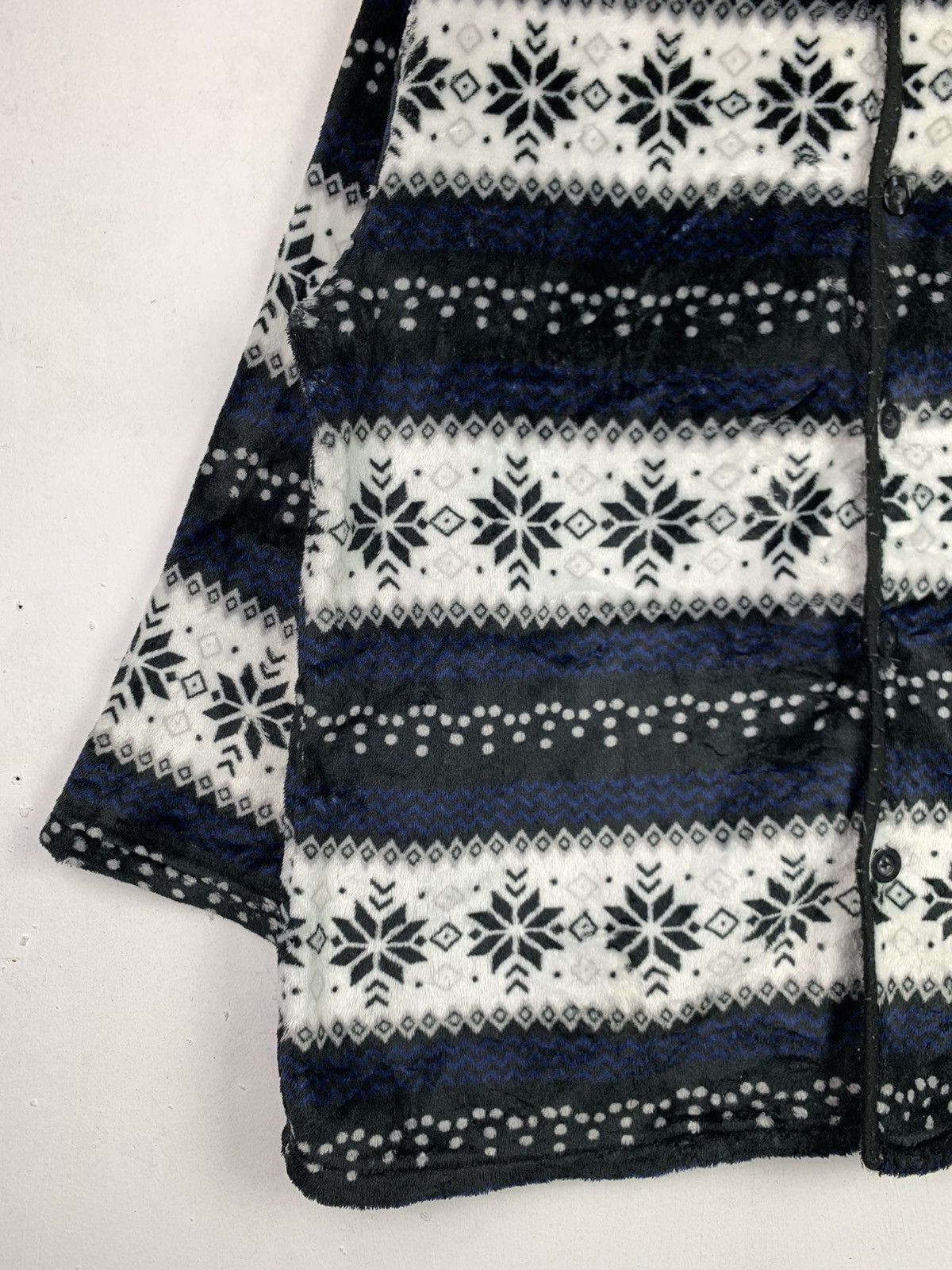 Japanese Brand × Vintage Vintage Fleece Aztec Pattern Jacket Size US M / EU 48-50 / 2 - 7 Thumbnail
