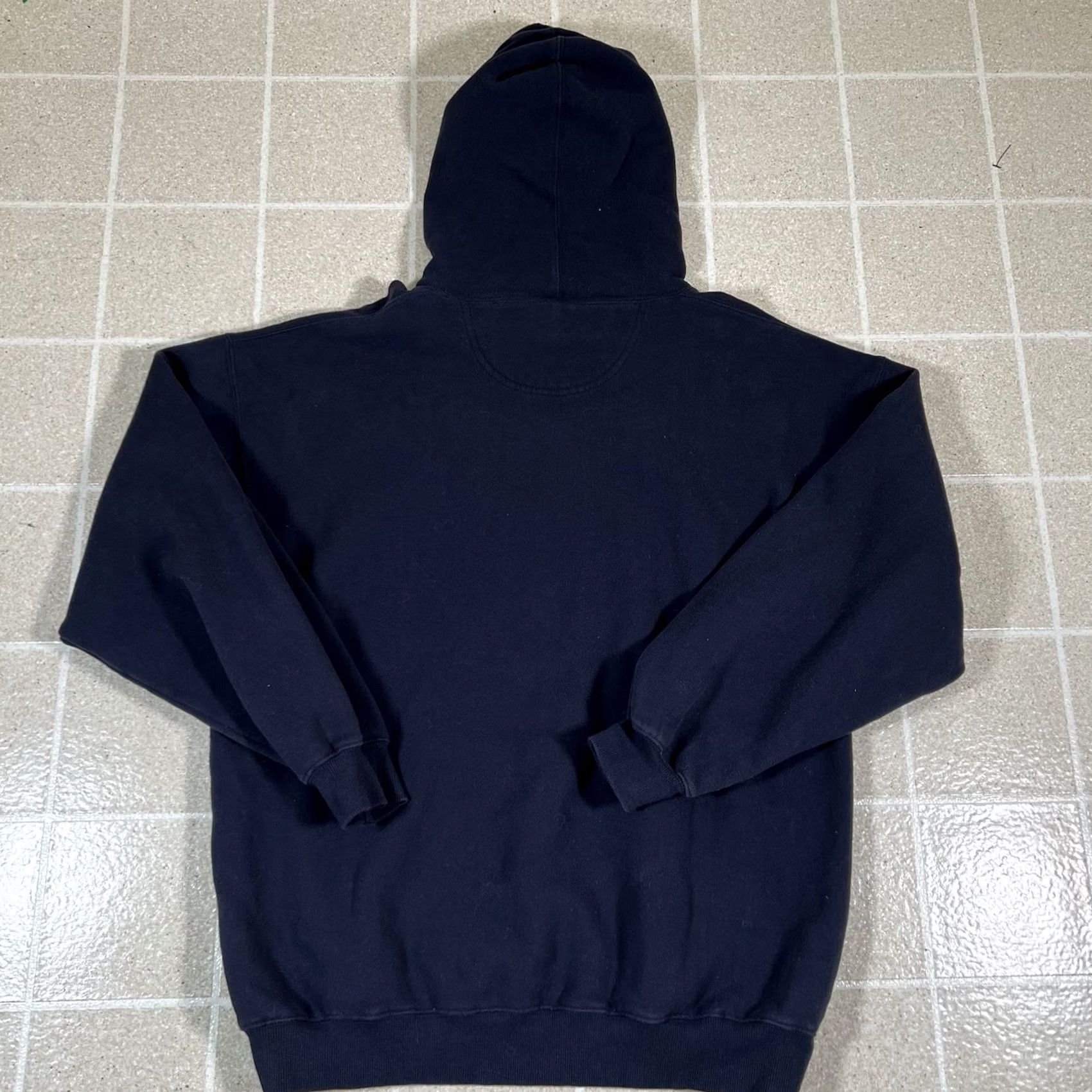 Big Dogs VINTAGE Big Dogs Hoodie Shirt Mens Large Blue Embroidered Hooded Pullover Sweatshirt Size US L / EU 52-54 / 3 - 3 Thumbnail