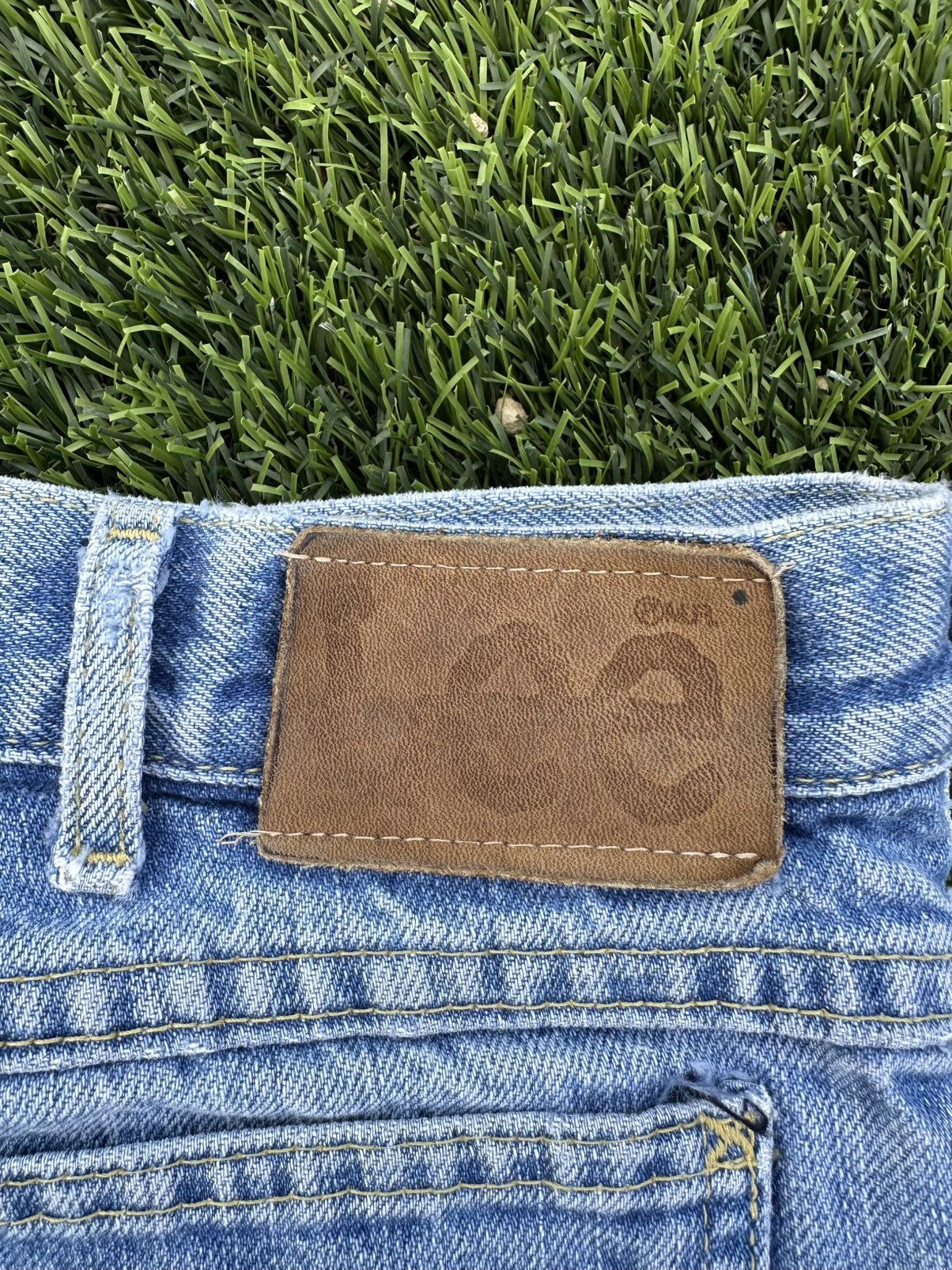 Lee Vintage 80s made in USA Lee light-wash jeans Size US 38 / EU 54 - 7 Thumbnail
