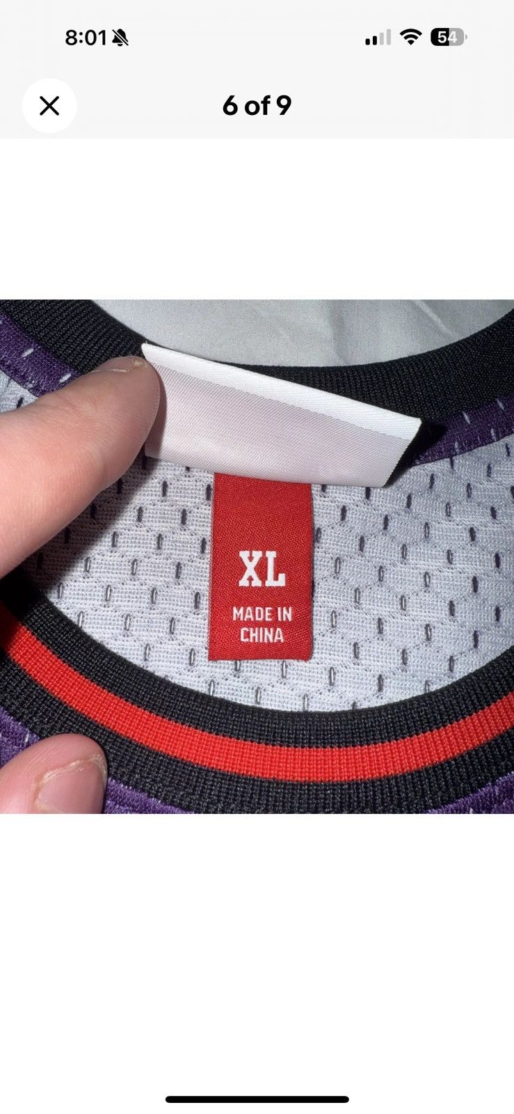 Mitchell & Ness Mitchell & Ness Toronto Raptors Vince Carter Jersey Size XL Size US XL / EU 56 / 4 - 6 Thumbnail