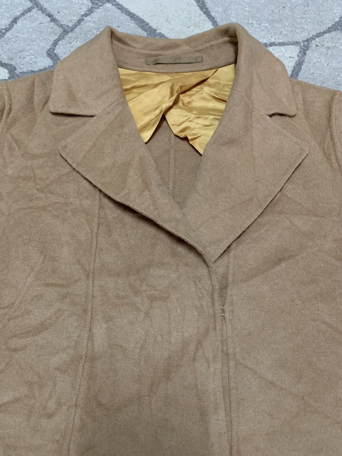 Designer × Paul Stuart Paul Stuart Long Coat Wool and Cashmere Size S / US 4 / IT 40 - 7 Thumbnail