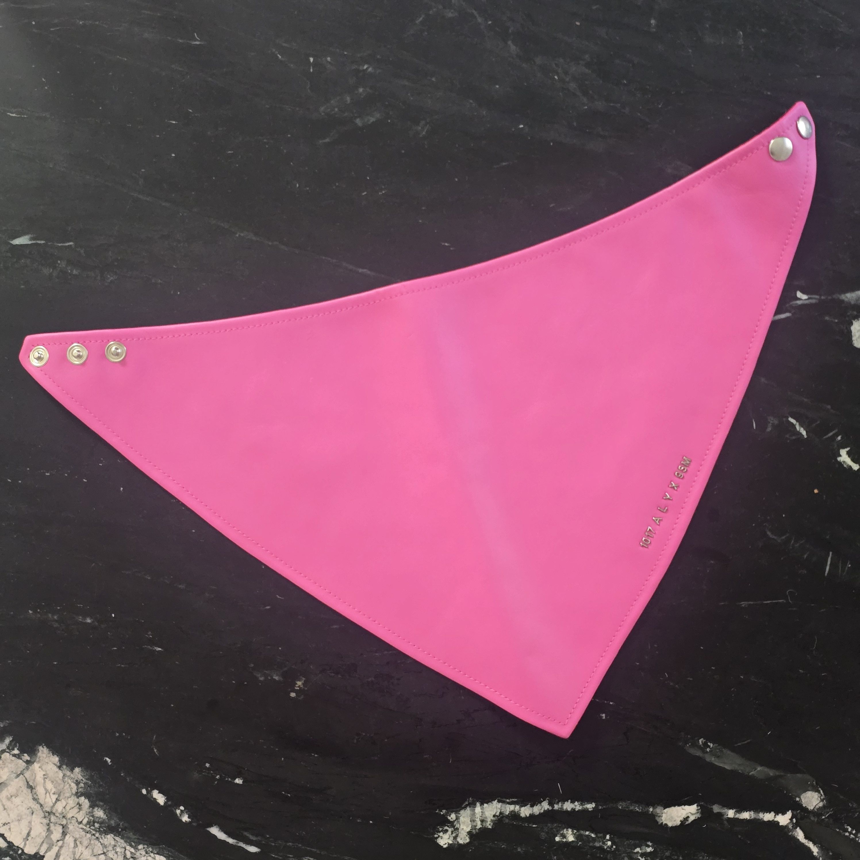 1017 ALYX 9SM Leather bandana Size ONE SIZE - 2 Thumbnail
