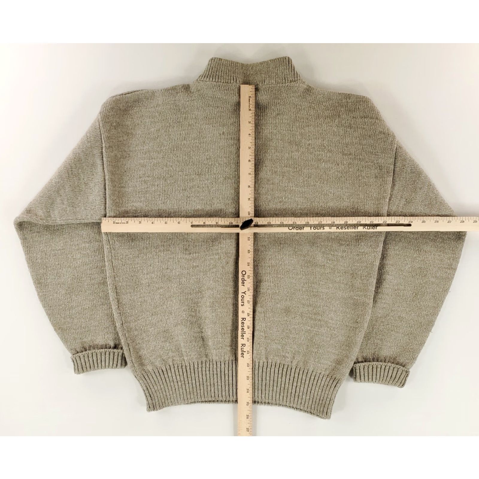 Vintage Lord Jeff Sweater 5 Button Henley High Trek Wool Blend Brown Mens L Size US L / EU 52-54 / 3 - 6 Thumbnail