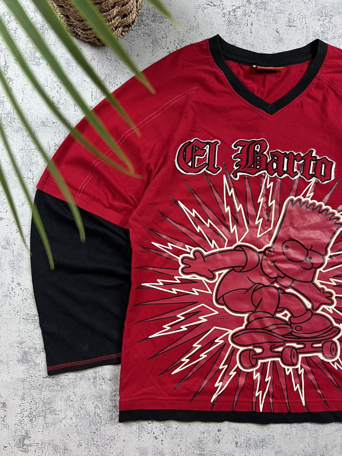 The Simpsons × Vintage 2006 THE SIMPSONS VINTAGE “EL BARTO” SKATE Y2K TEE Size US S / EU 44-46 / 1 - 2 Thumbnail