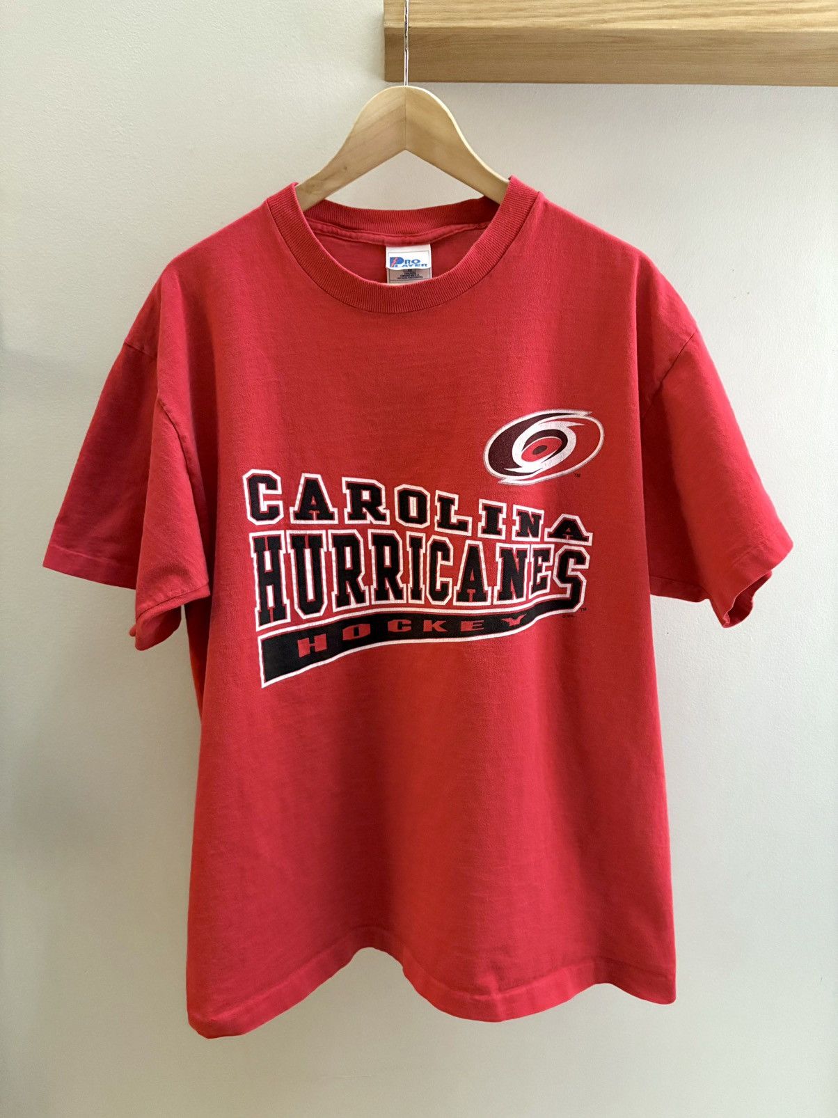 Carolina Hurricanes VTG 90s red Pro Player NHL t-shirt XL