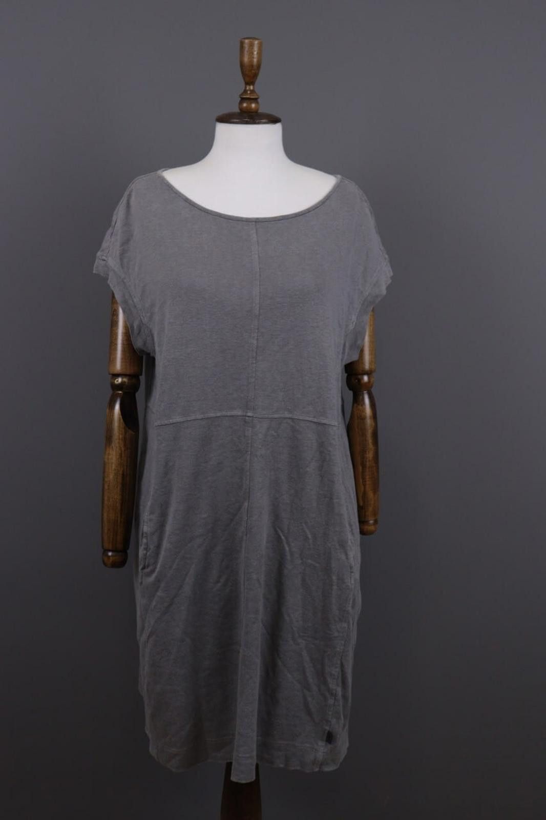 Oscar De La Renta Oska Gray Sleevles Relaxed Lagenlook Tunic Dress Size 3 Size M / US 6-8 / IT 42-44 - 1 Thumbnail