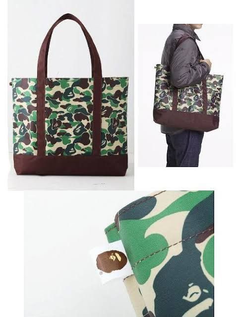 Bape 2010 BAPE WINTER Magazine + CAMO TOTE BAG & STICKER SHEET Size ONE SIZE - 3 Thumbnail