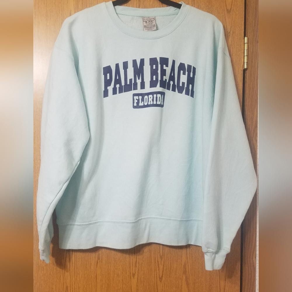 Designer Pacific & Co Large Graphic Sweatshirt Size L / US 10 / IT 46 - 1 Thumbnail