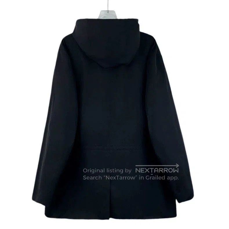 Fendi Fendi Black Logo Embroidered Hooded Jacket. Size US XL / EU 56 / 4 - 2 Thumbnail