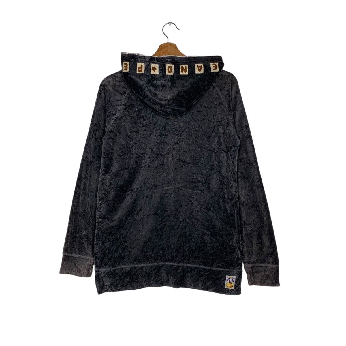 Japanese Brand ROUGH Union Made Freedom Velvet Zipper Hoodies #1545-C69 Size US M / EU 48-50 / 2 - 19 Thumbnail