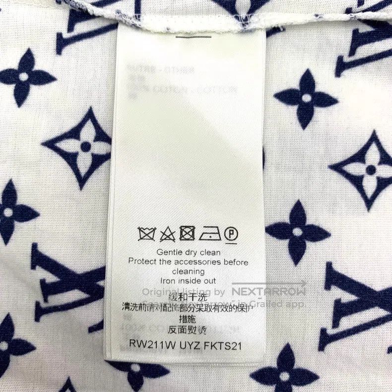 Louis Vuitton Louis Vuitton White logo presbyopic full print cotton roun Size US L / EU 52-54 / 3 - 6 Thumbnail