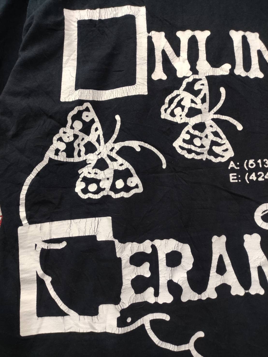 Grateful Dead × Online Ceramics Rare! Online Ceramics Dancing Skeleton Grateful Dead T-Shirt Size US M / EU 48-50 / 2 - 11 Thumbnail