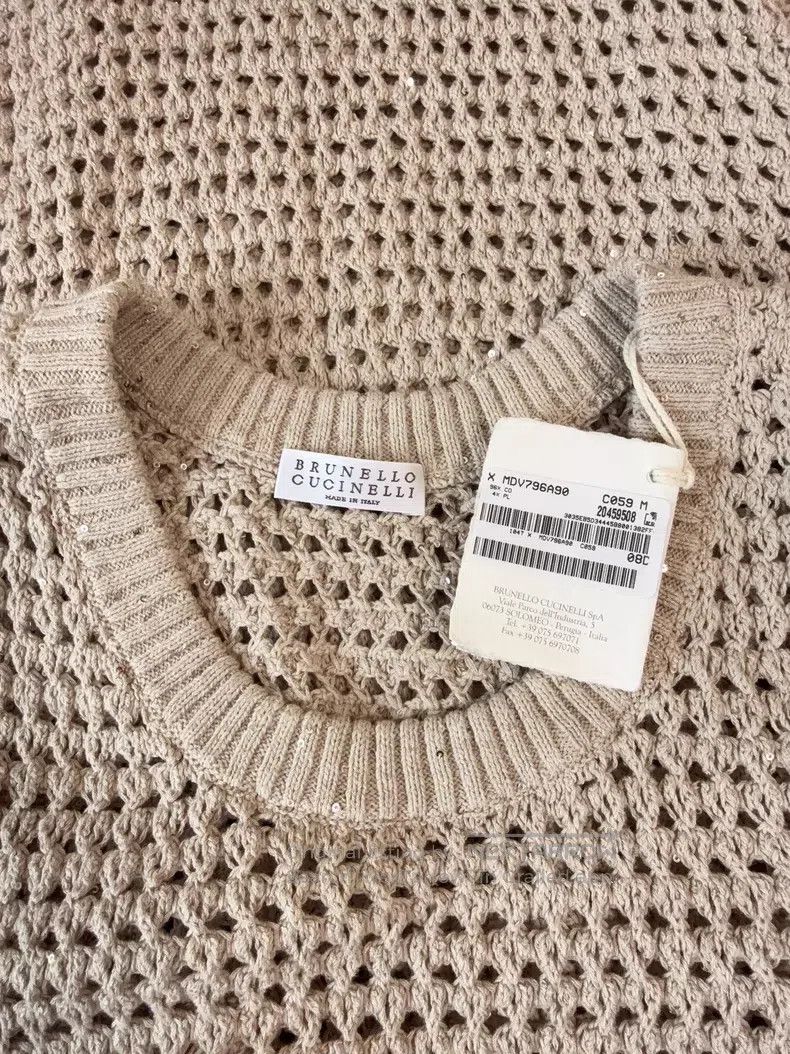 Brunello Cucinelli Brunello Cucinelli Sequined Dress Size M / US 6-8 / IT 42-44 - 7 Thumbnail