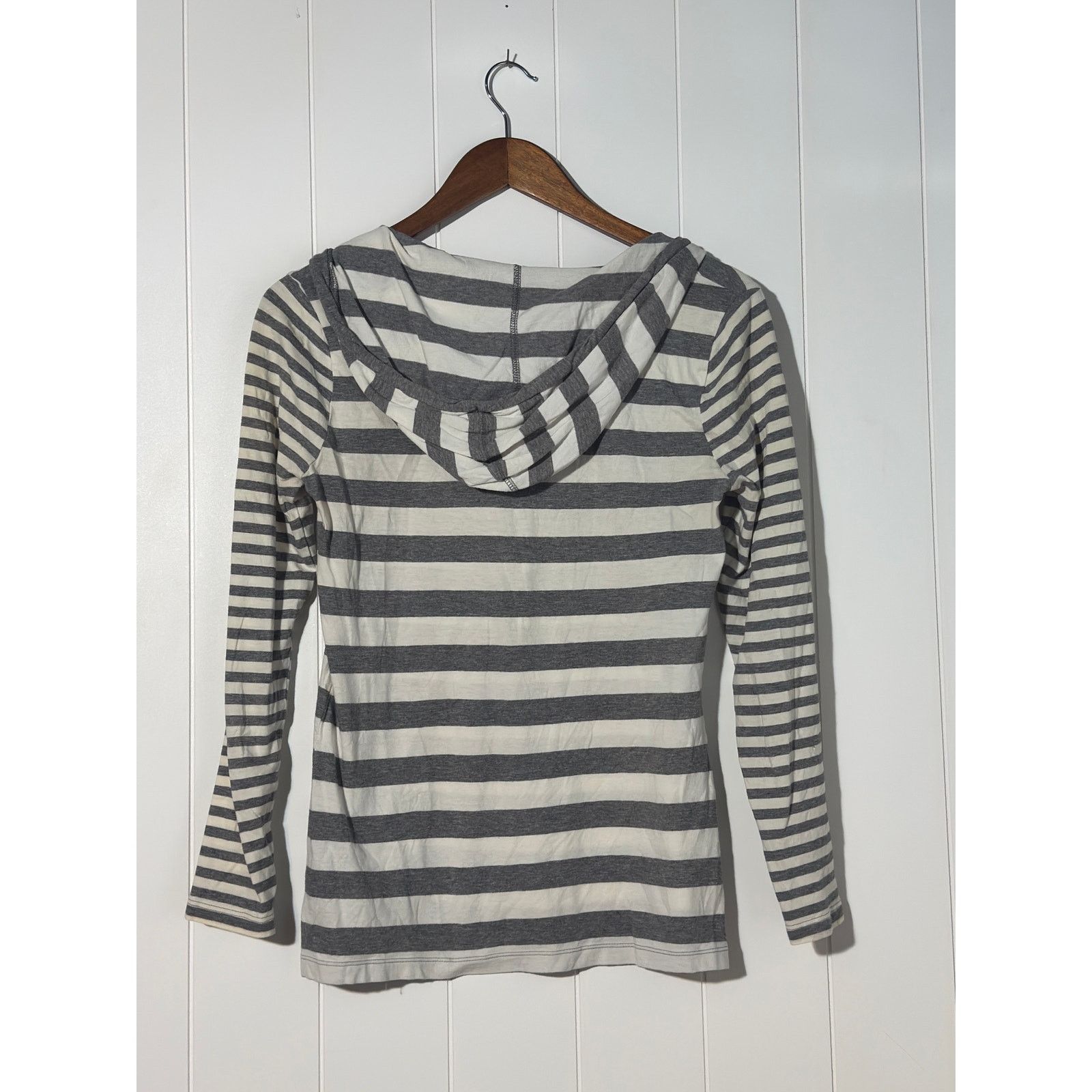 Norma Kamali Norma Kamali · Size XS · V-Neck Hoodie · Grey Size XS / US 0-2 / IT 36-38 - 3 Thumbnail