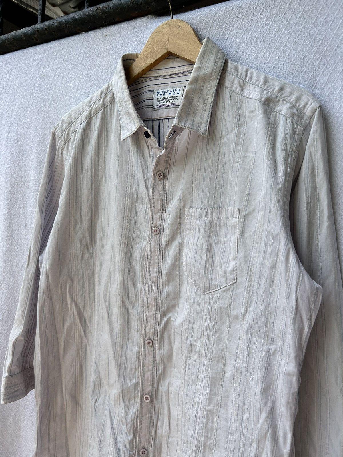 Hysteric Glamour 💸BINDINGOFFER💸Nicole Club For Men Raglan Sleeve Shirt Size US L / EU 52-54 / 3 - 3 Thumbnail