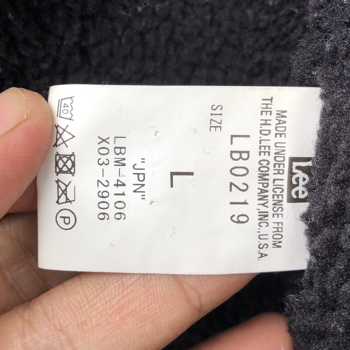 Lee Lee Storm Rider Lined Sherpa Denim Jacket Size US L / EU 52-54 / 3 - 22 Thumbnail