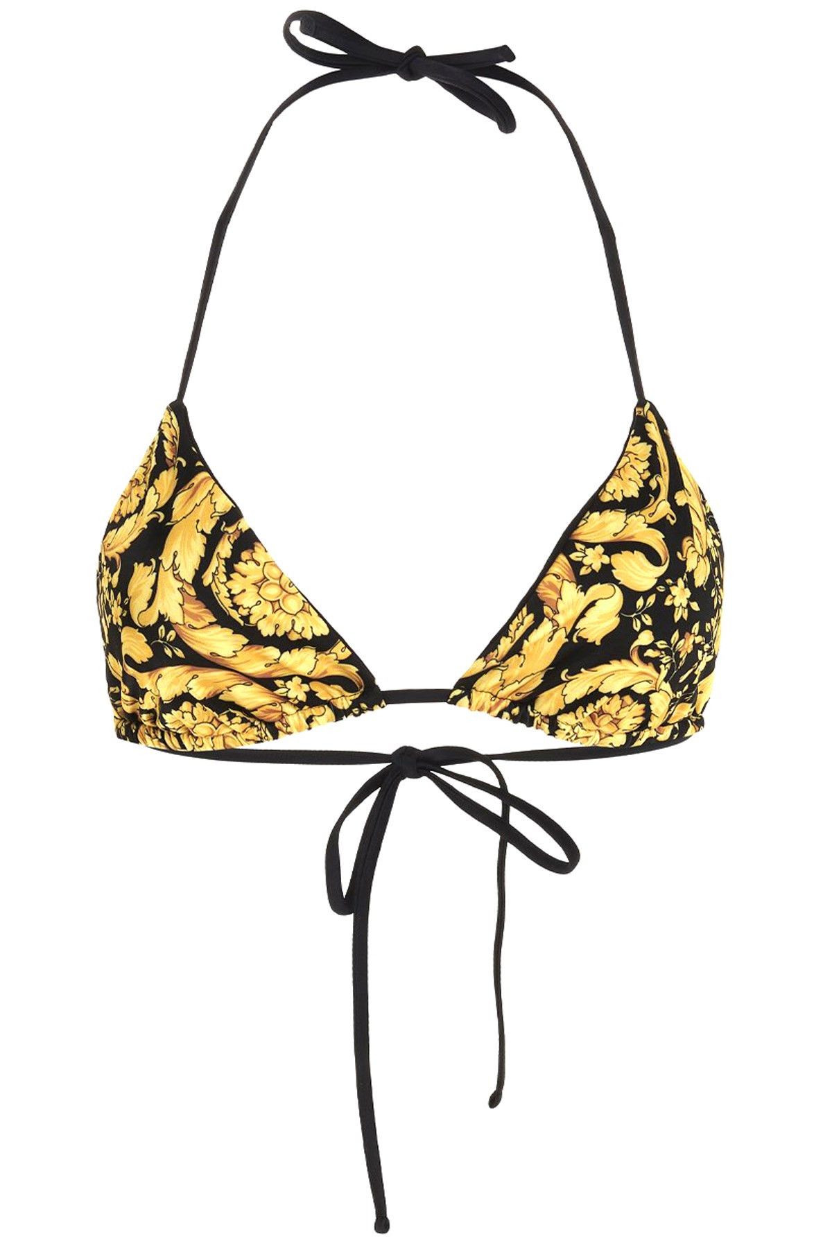 image of Versace 'barocco' Bikini Top, Women's (Size Small)