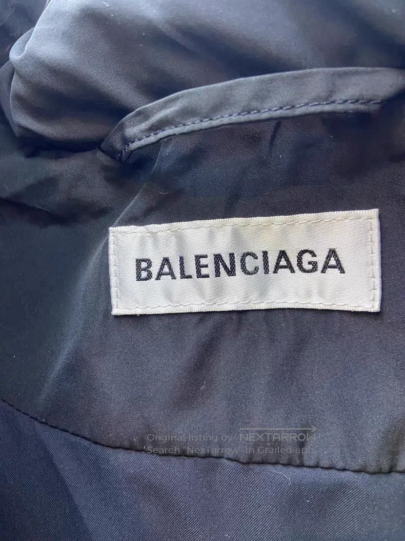 Balenciaga Balenciaga Cocoon-shaped solid color collar leisure down j Size XS / US 0-2 / IT 36-38 - 5 Thumbnail