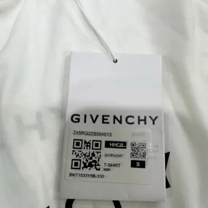 Givenchy Givenchy Logo Print Round Neck Loose Short Sleeve T-Shirt. Size US S / EU 44-46 / 1 - 6 Thumbnail