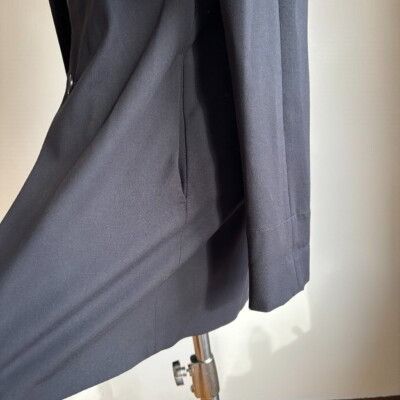 OSKA OSKA Collarless Designer Duster Coat Minimalist Style Jacket Size M / US 6-8 / IT 42-44 - 4 Thumbnail