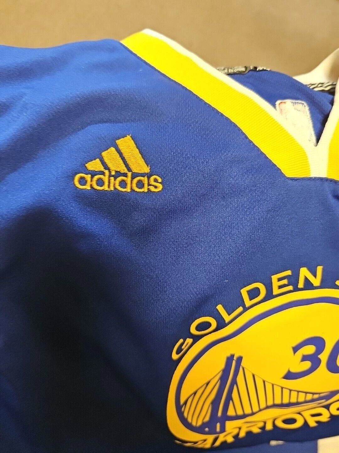 Adidas Adidas Boys Warriors Stephen Curry 30 NBA Jersey L Size ONE SIZE - 2 Thumbnail