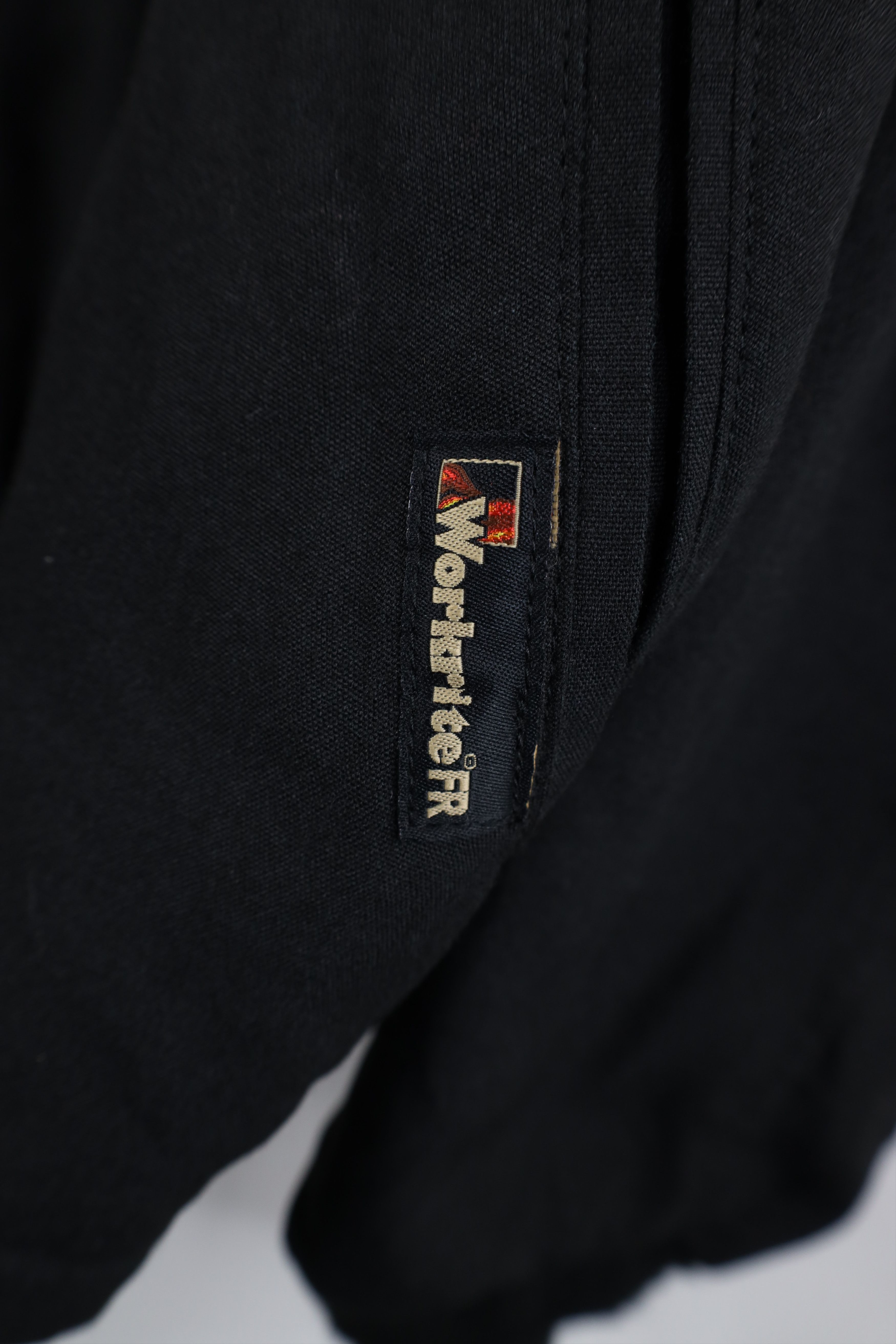 Vintage Vintage Streetwear Fire Flame Resistant Work Bomber Jacket Size US XL / EU 56 / 4 - 4 Thumbnail