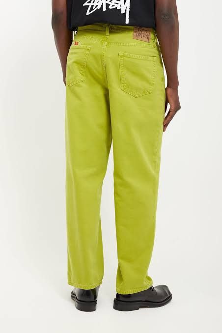 Stussy Stüssy Big Ol Jean Washed Canvas Cactus Size US 34 / EU 50 - 3 Thumbnail