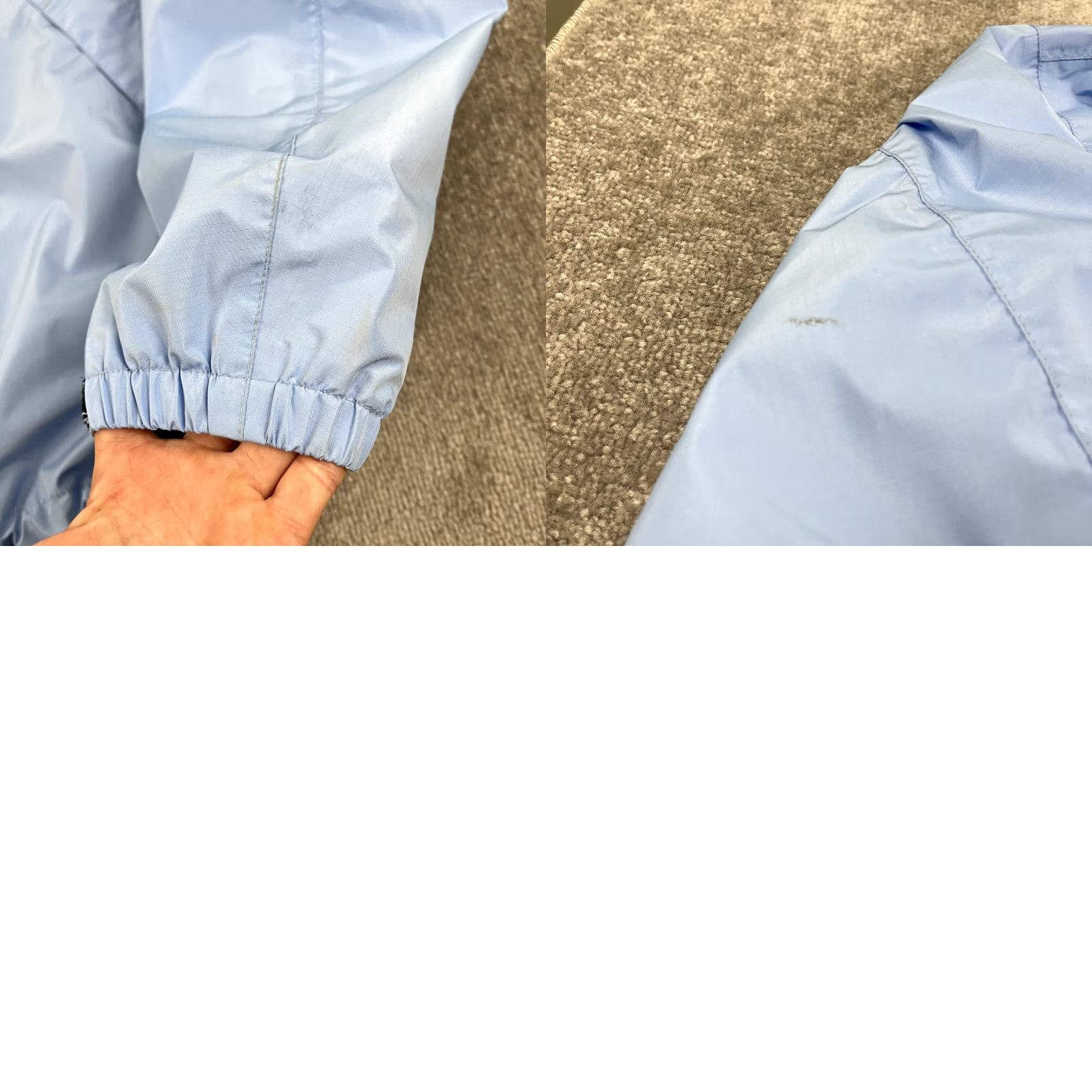 Vintage VINTAGE is not applicable; FRABILL Jacket Mens 2XL Light Blue Ice Fishing Rain Coat Hooded Winter 3M Size US XXL / EU 58 / 5 - 9 Thumbnail