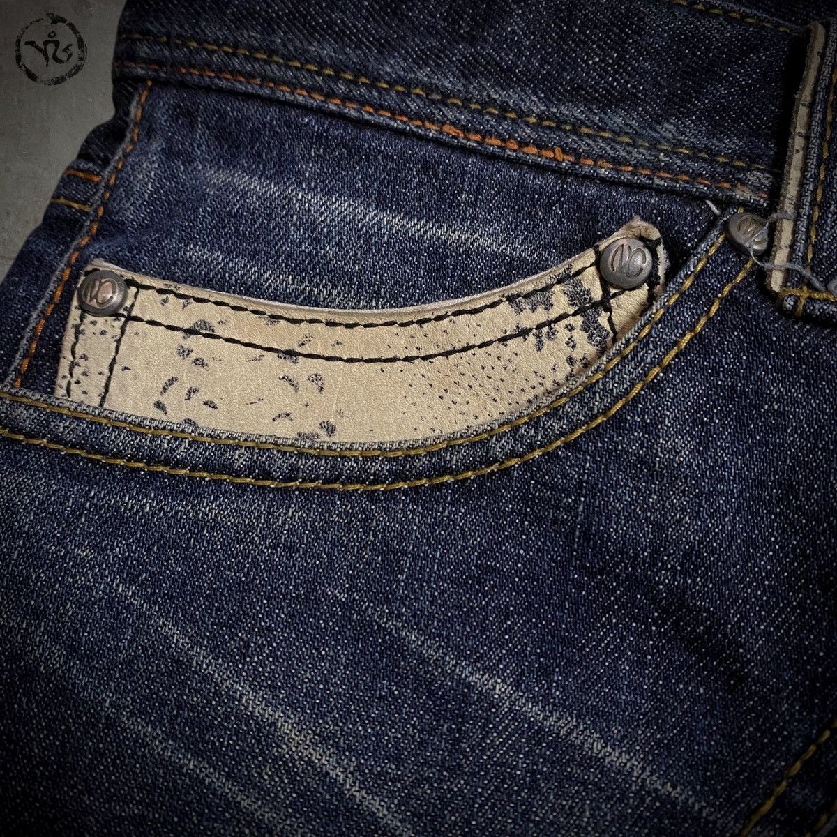 Nicole Club Tornado Mart style Blue Python Jeans Size US 32 / EU 48 - 4 Thumbnail