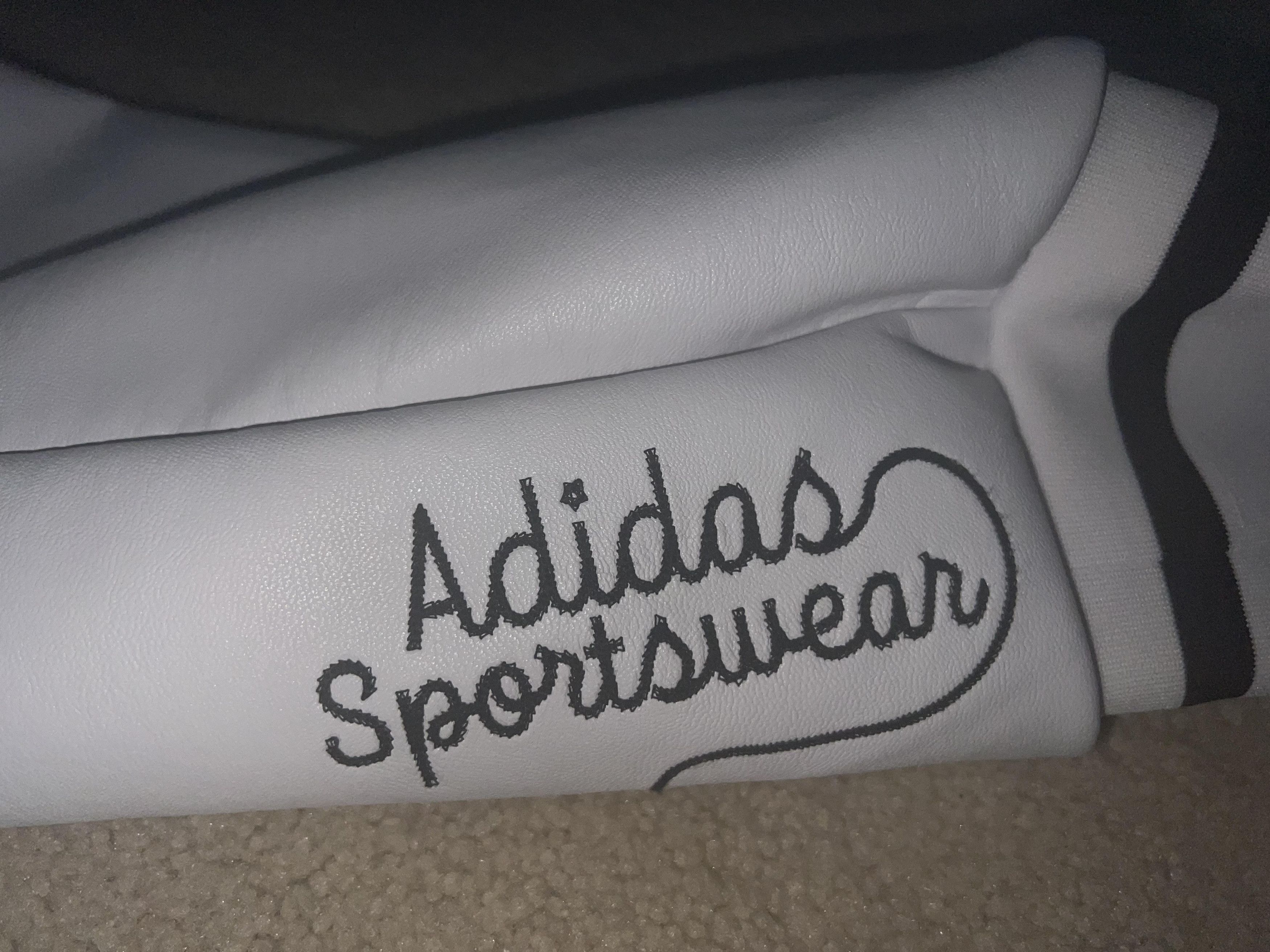 Adidas Adidas Collegiate Premium Varsity Bomber Jacket Q3 White Size US L / EU 52-54 / 3 - 7 Thumbnail