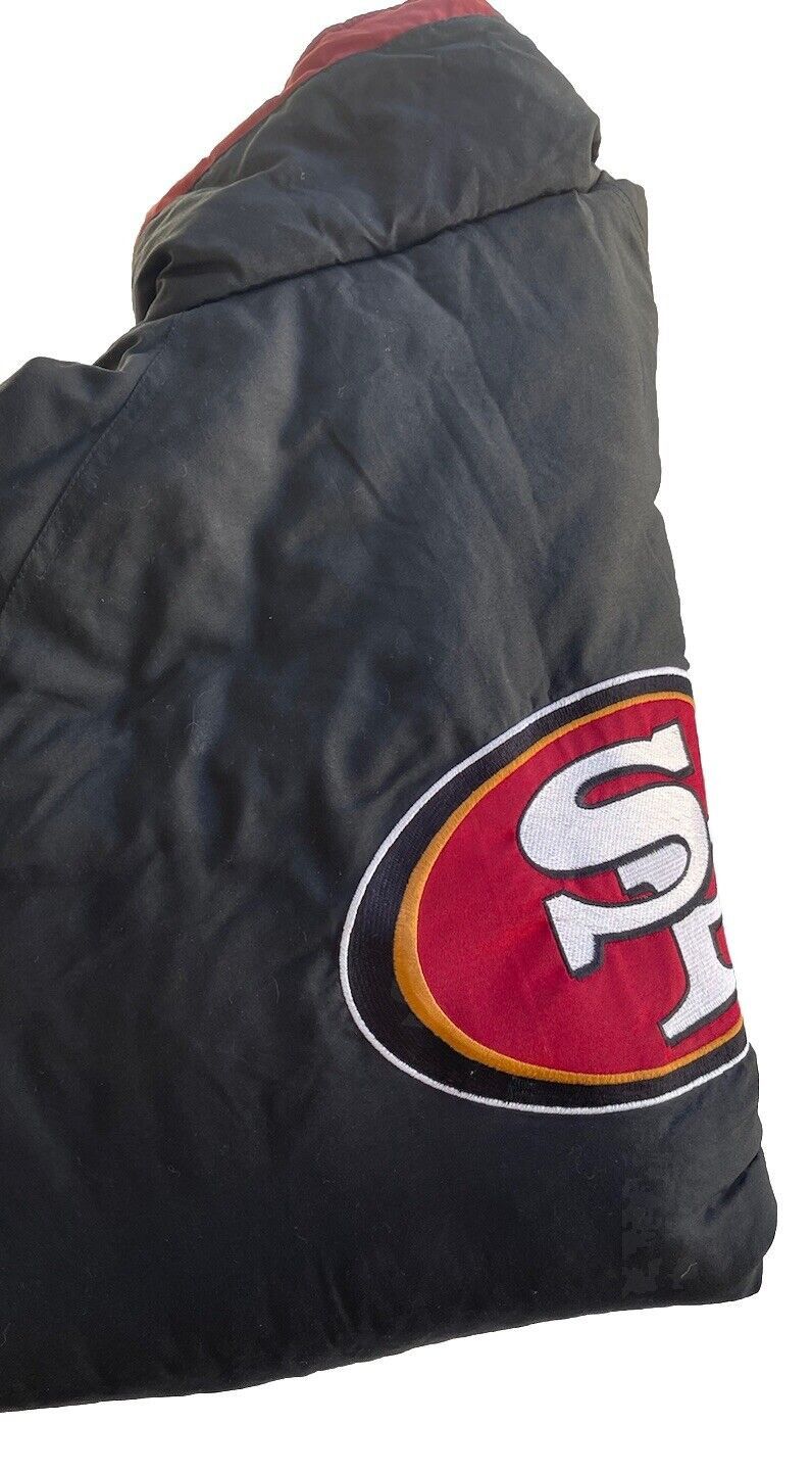 NFL × Vintage Vintage San Francisco 49ers Men’s Game Day Jacket Black Size US XL / EU 56 / 4 - 17 Thumbnail
