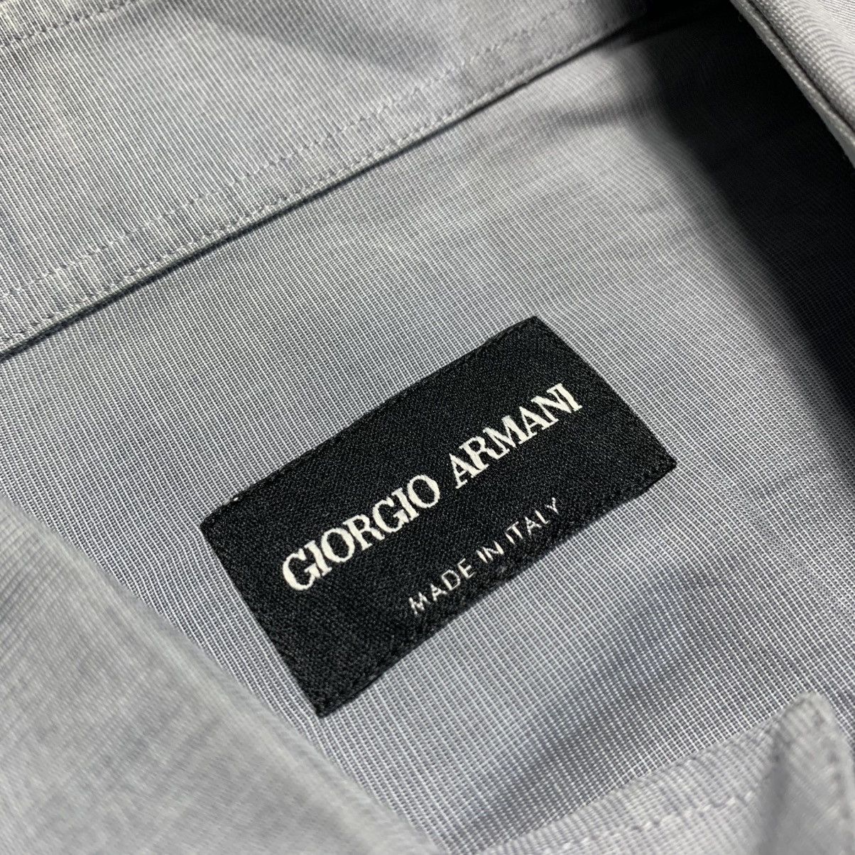 Giorgio Armani Vintage Giorgio Armani Longshirt Formal Button Up Size US M / EU 48-50 / 2 - 10 Thumbnail
