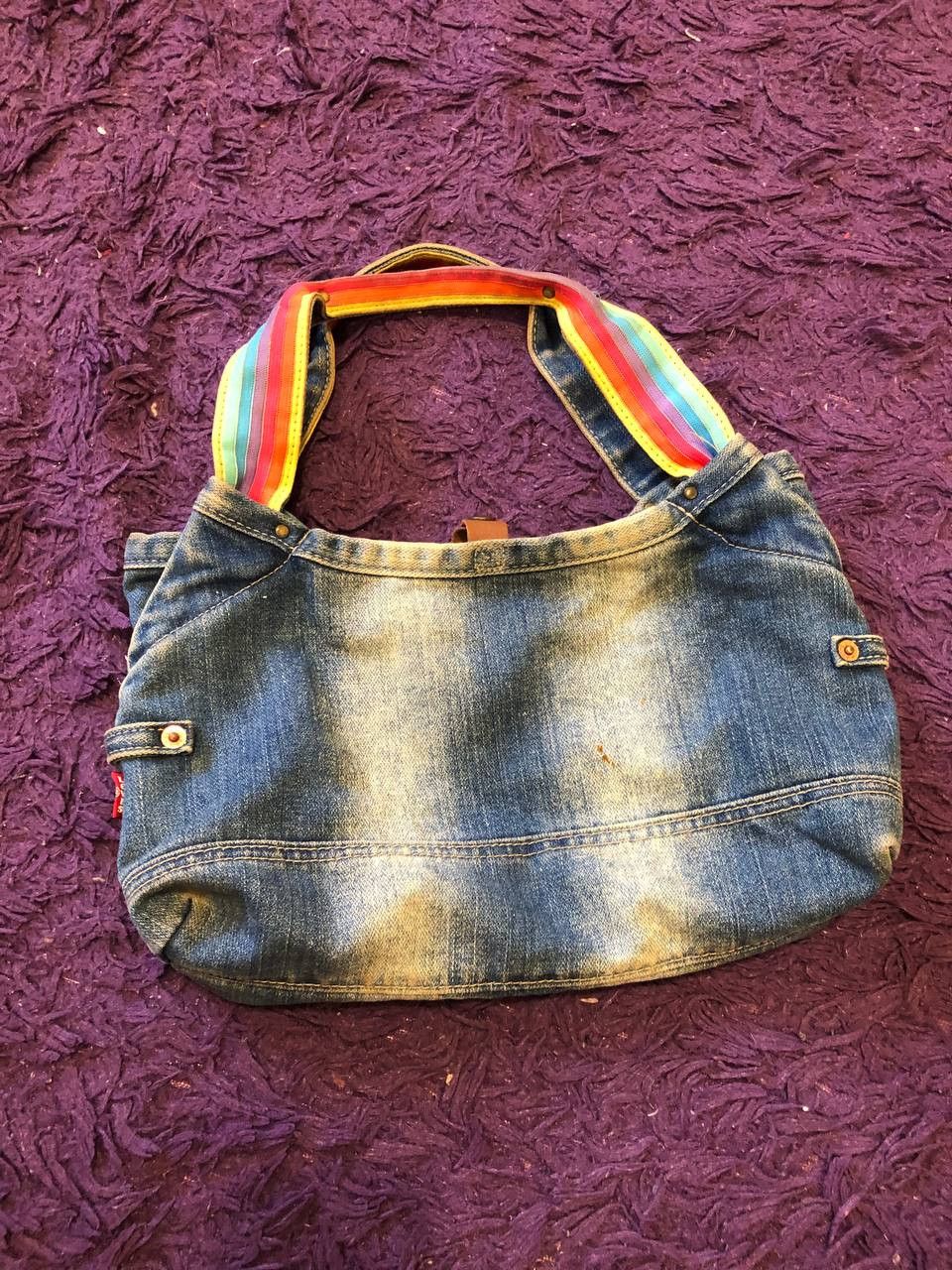 Levi's VINTAGE Handbag Levi's Blue in Denim - Jeans STREETWEAR Size ONE SIZE - 11 Thumbnail
