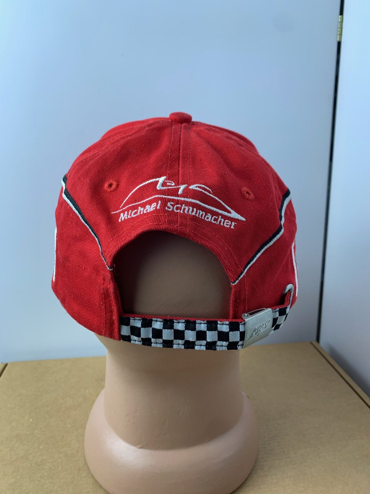 Ferrari × Vintage Vintage Ferrari racing cap logo red Michael Schumacher Size ONE SIZE - 4 Thumbnail
