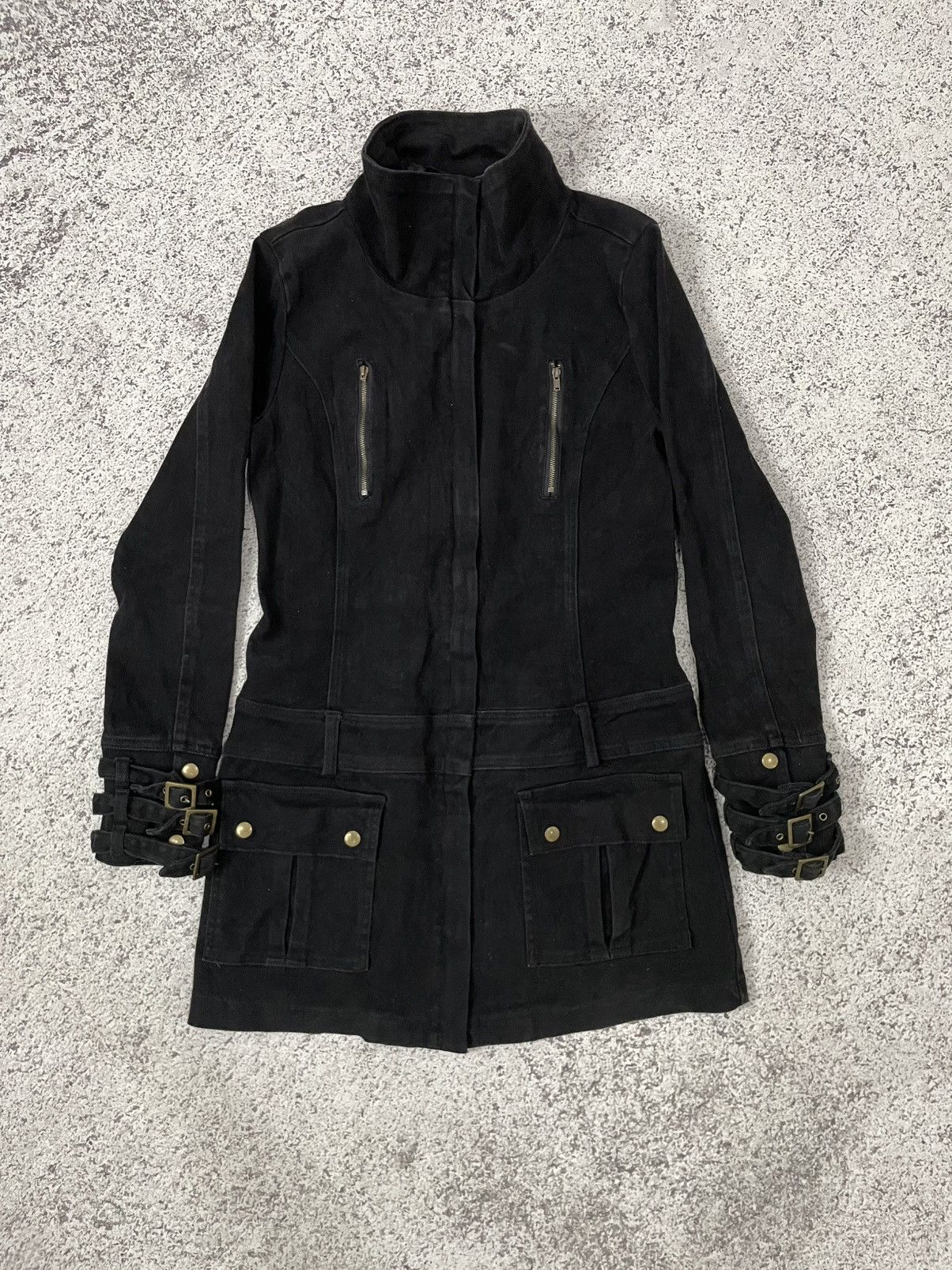 Japanese Brand 2000s Lots Of Love - Apocalypse Multi Pocket Bondage Jacket Size US S / EU 44-46 / 1 - 3 Thumbnail