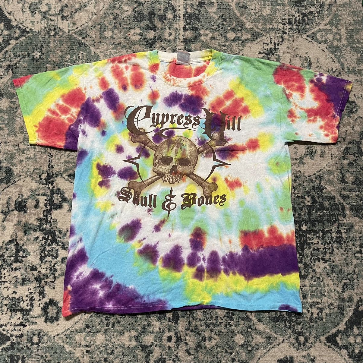 Gildan × Vintage Early 2000s Cypress Hill Skull & Bones Rap Superstar Tee Size US XL / EU 56 / 4 - 1 Thumbnail