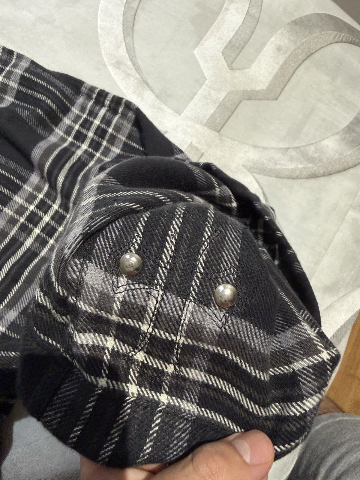 Chrome Hearts Chrome Hearts "After School" Flannel Shorts Size US 26 / EU 42 - 4 Thumbnail