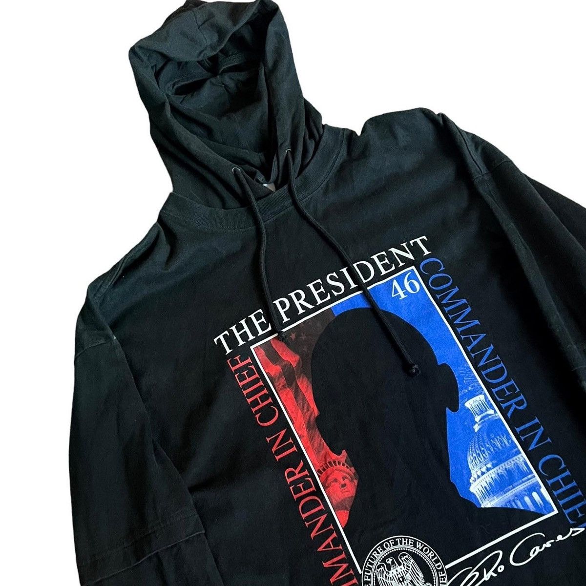 Vetements FW19 President Mask Hoodie Size US M / EU 48-50 / 2 - 5 Thumbnail