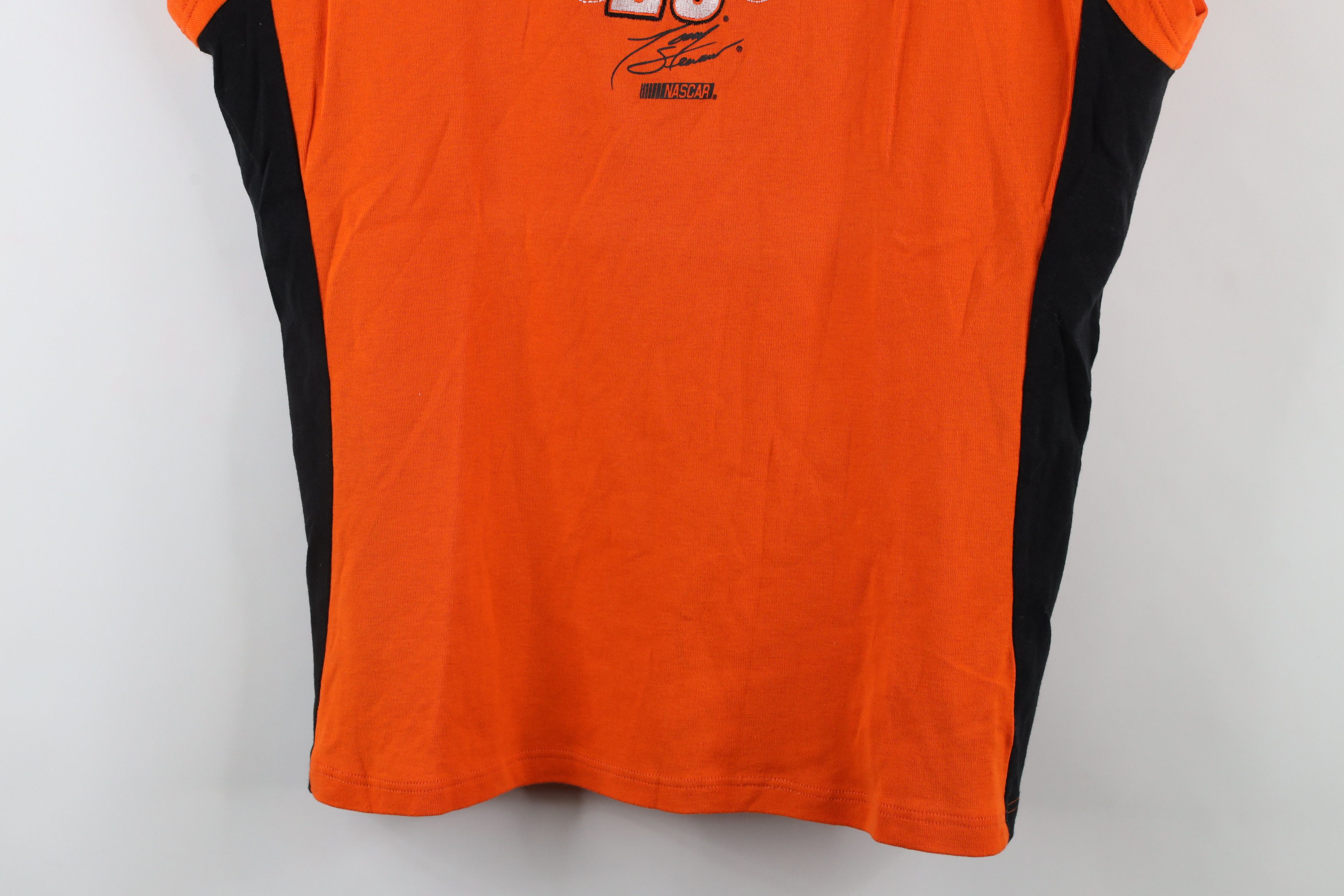 Vintage Vintage NASCAR Home Depot Tony Stewart Racing Ribbed T-Shirt Size XL / US 12-14 / IT 48-50 - 3 Thumbnail