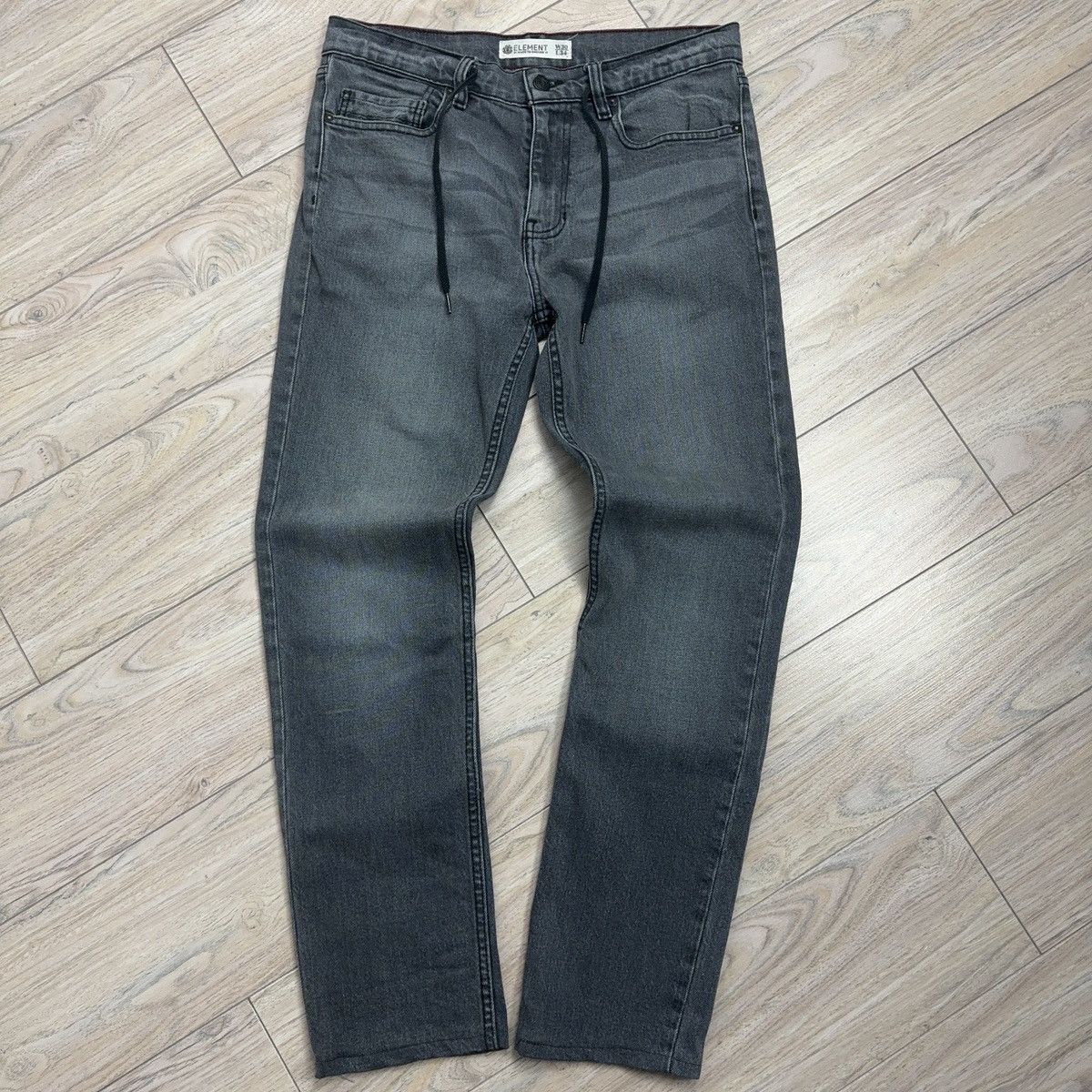 Element Vintage Element Made To Endure Light Wash Skater Denim Jeans Size US 30 / EU 46 - 3 Thumbnail