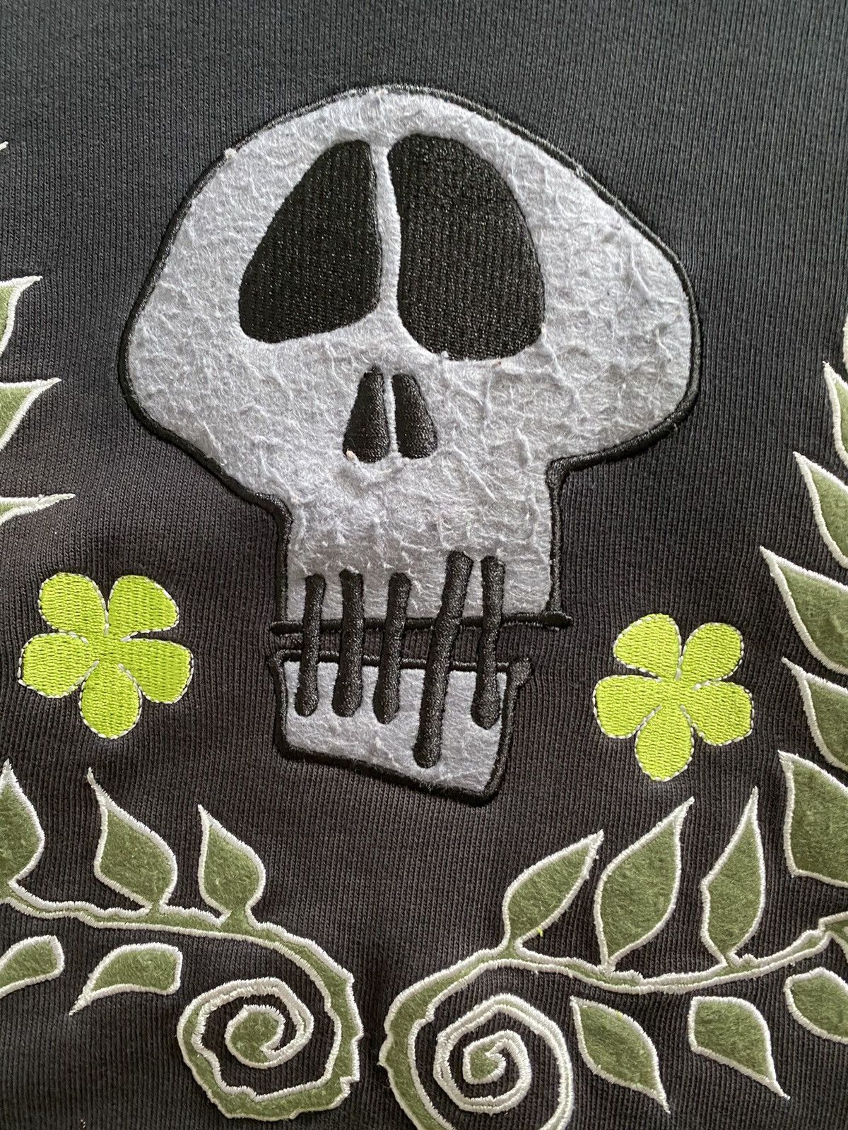 Hypebeast Vintage Stussy x Leilow embroidery skull logo Hoodie Size US M / EU 48-50 / 2 - 11 Thumbnail