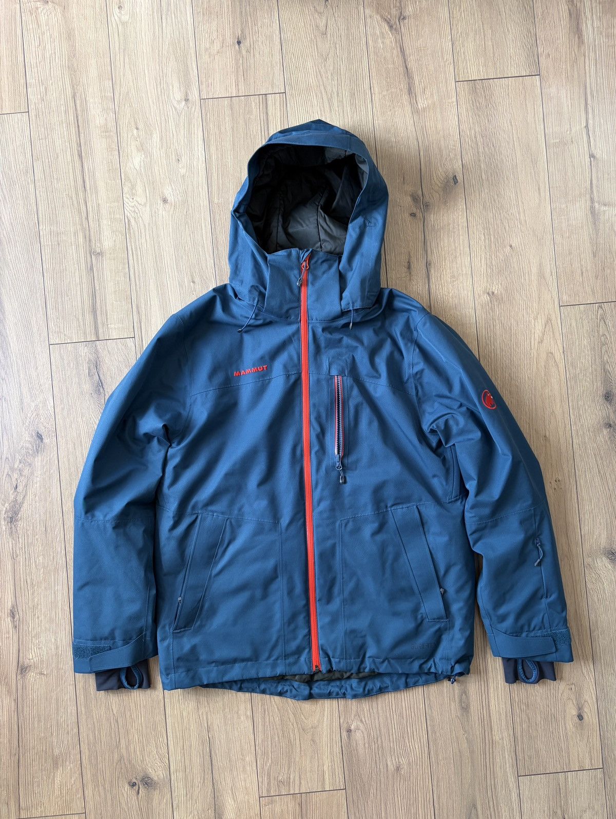 Mammut Mammut Goretex Stoney Insulated Sky Blue Jacket Size US L / EU 52-54 / 3 - 2 Thumbnail
