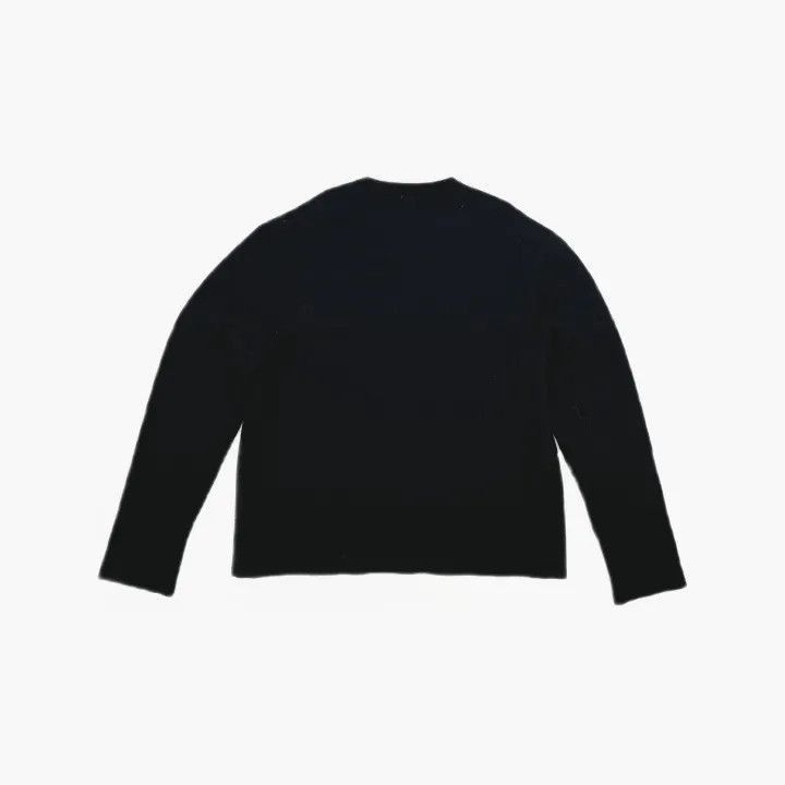 Givenchy Givenchy Givenchy Black Logo Embroidered Knit Sweater -250 Size US L / EU 52-54 / 3 - 3 Thumbnail