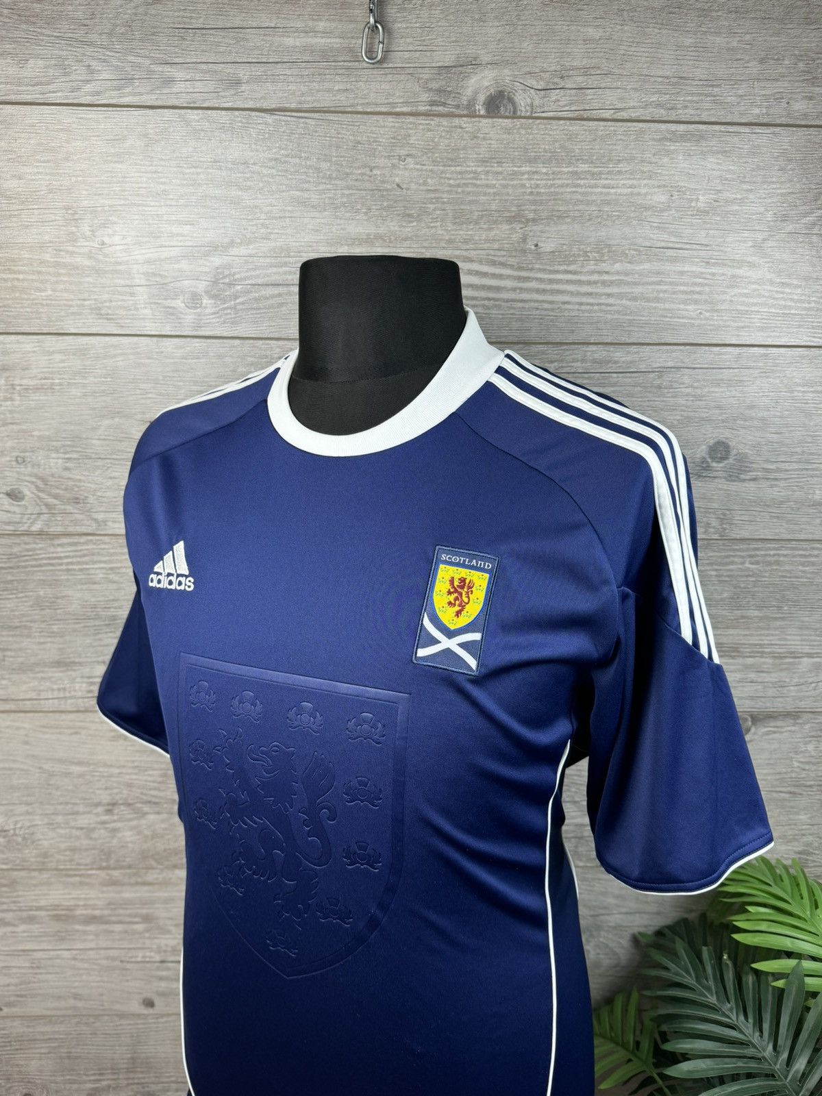 Adidas ADIDAS SCOTLAND 2010 2011 HOME SHIRT FOOTBALL SOCCER JERSEY Size US L / EU 52-54 / 3 - 2 Thumbnail