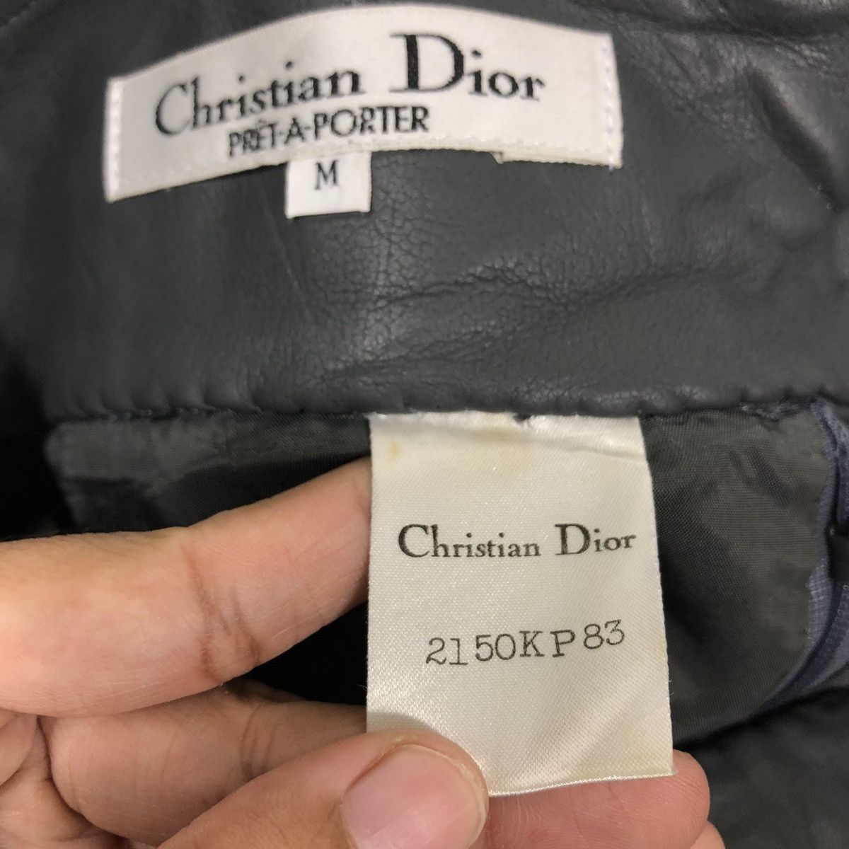 Christian Dior Monsieur 🔥Soft Leather Skirt Christian Dior Pret-A-Porter Size 26" / US 2 / IT 38 - 11 Thumbnail