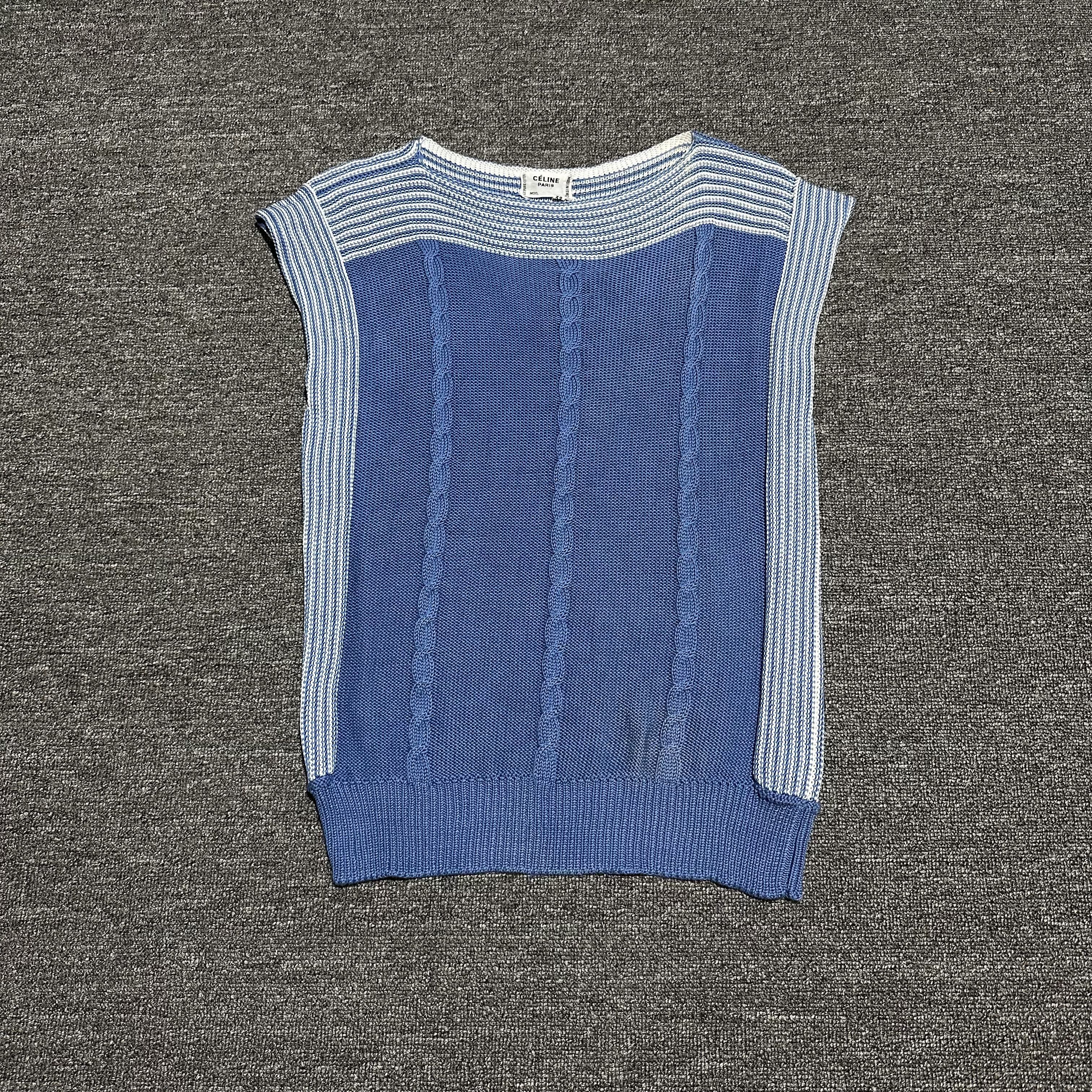 Celine × Vintage Vintage Celine Knitwear Tee Size M / US 6-8 / IT 42-44 - 1 Thumbnail