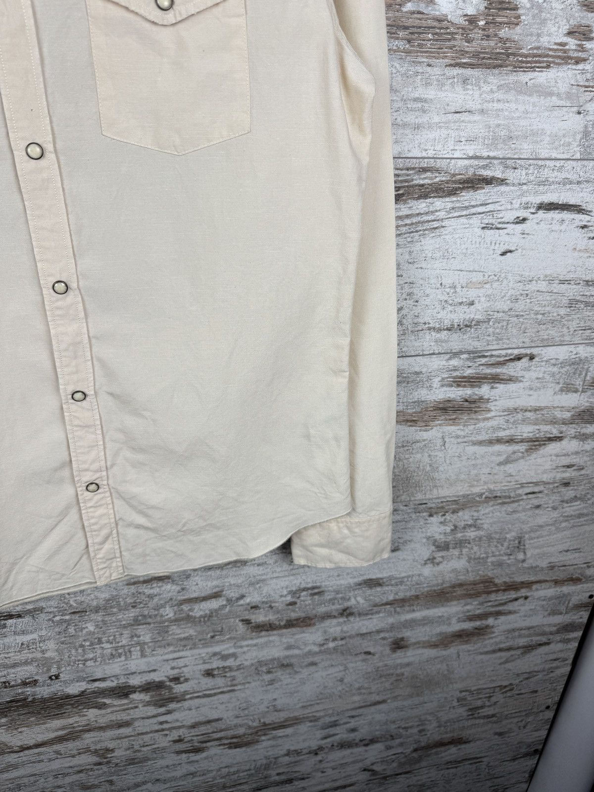 Allsaints Mens AllSaints BITTERWATER LS SHIRT button up pocket luxury Size US M / EU 48-50 / 2 - 4 Thumbnail