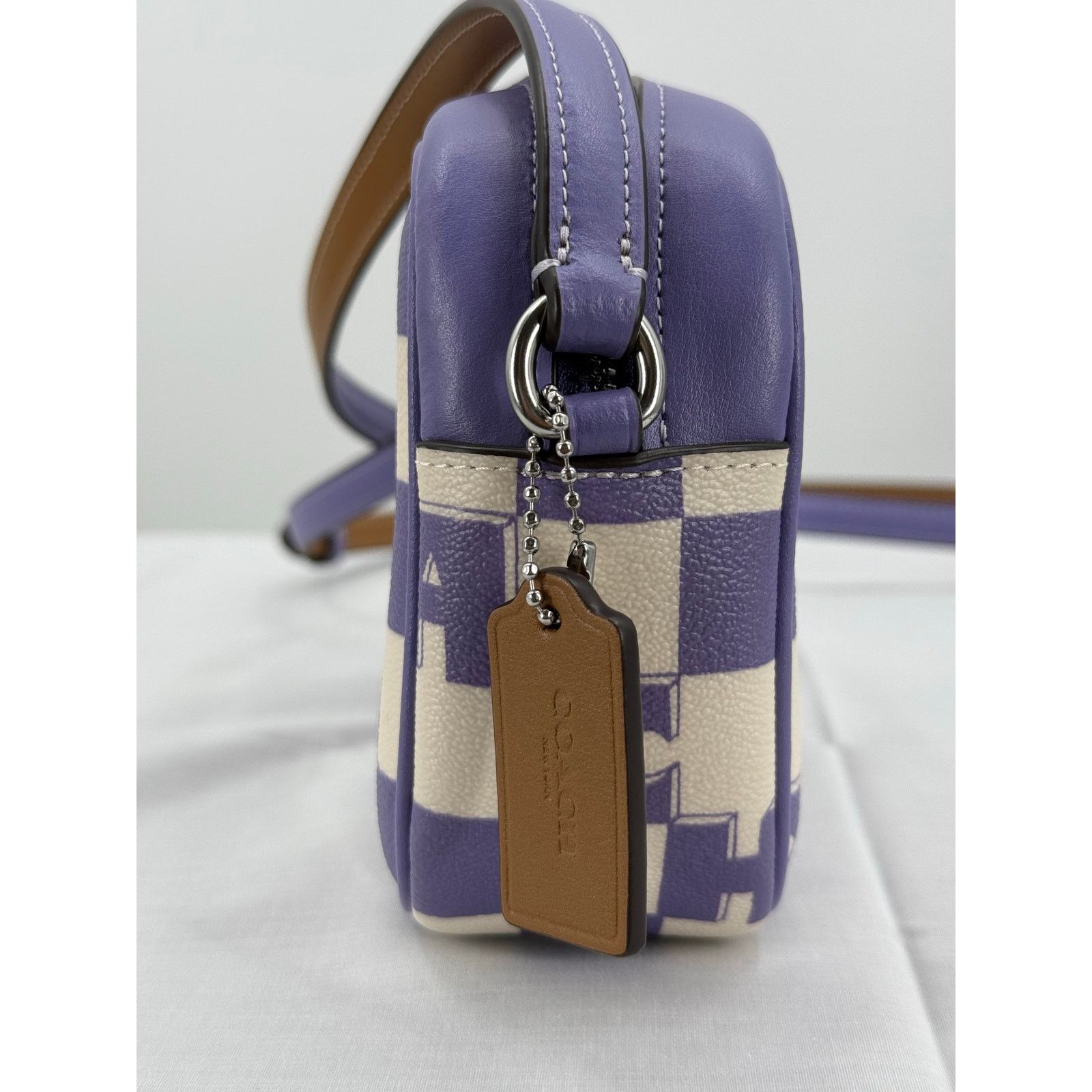 Coach Coach Outlet Mini Jamie Camera Bag Checkerboard Print Size ONE SIZE - 6 Thumbnail