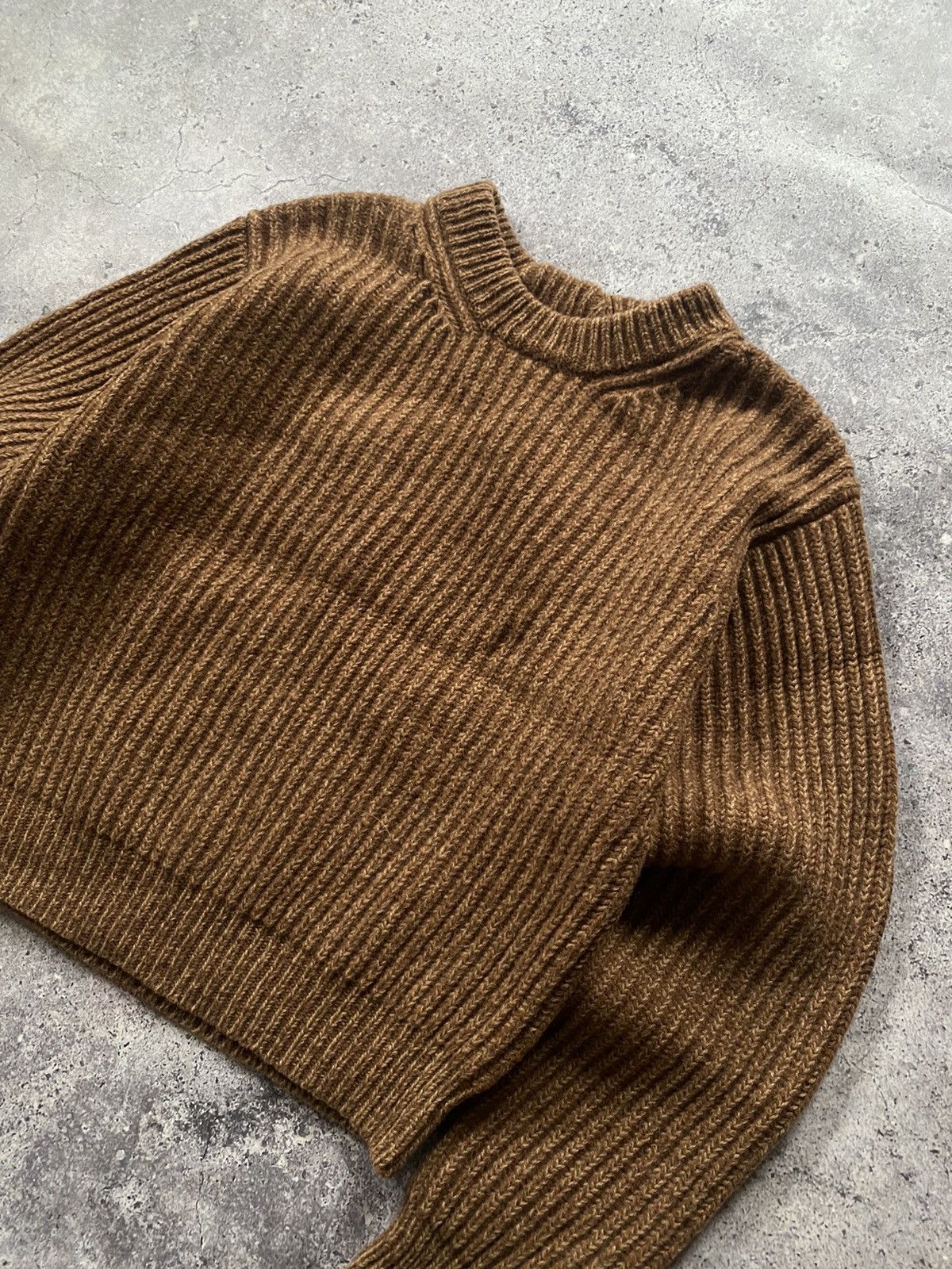 Acne Studios × Vintage RARE GRAIL Acne Studios Vintage Ribbed Knit Sweater Size XXS / US 00 / IT 34 - 2 Thumbnail